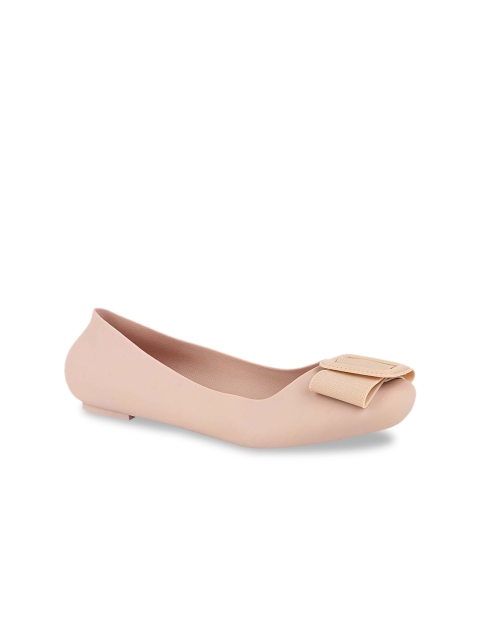 

Shoetopia Women Cream-Coloured Ballerinas Flats