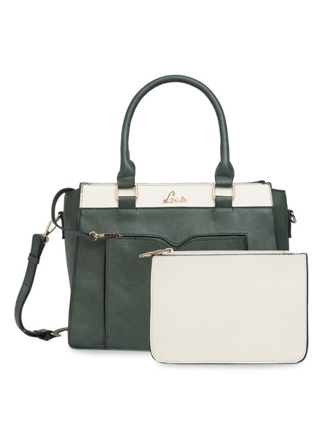 

Lavie Women Pack-2 Green Shopper Handheld Bag