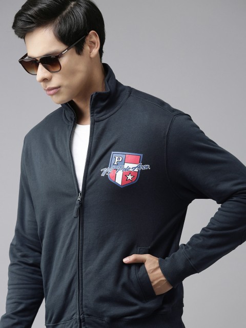 

U S Polo Assn Men Navy Blue Cotton Sweatshirt