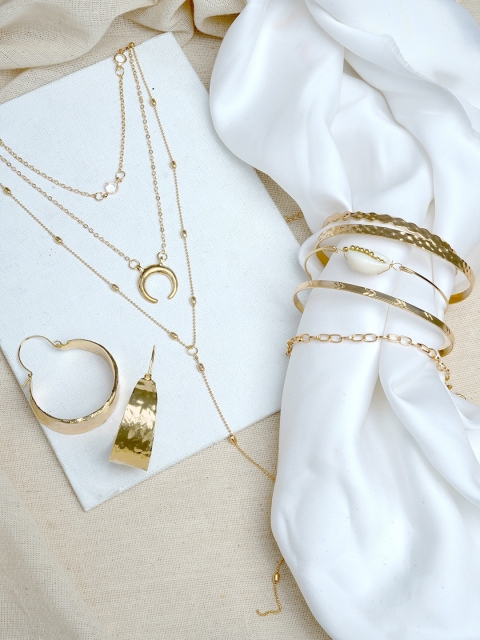 

JOKER & WITCH Women Gold Plated Jewellery Set