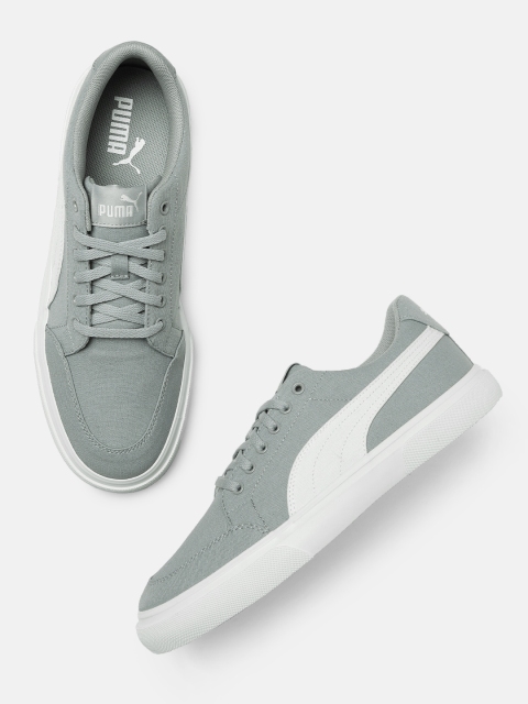 

Puma Men Grey Solid Acrux IDP Sneakers