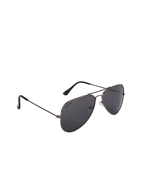 

NuVew Unisex Black UV Protected Aviator Sunglasses 16146-29-NW-1001