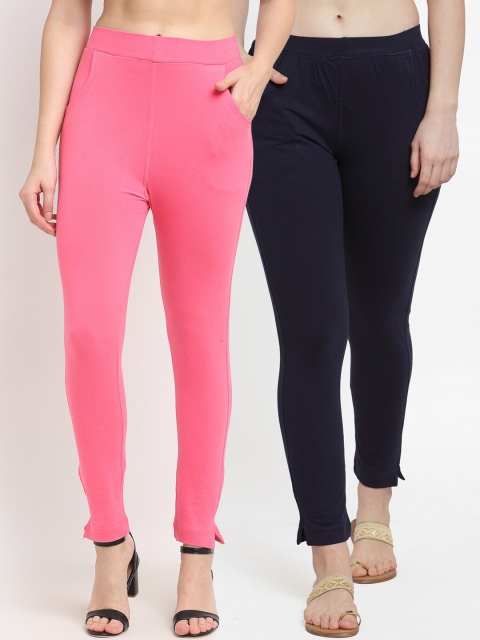 

TAG 7 Women Pack Of 2 Leggings, Pink