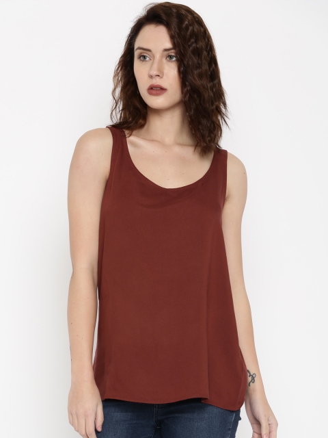 

ONLY Women Maroon Top