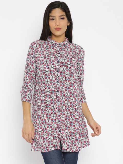 

Noi Women Multicoloured Printed Shirt-Style Top, Multi