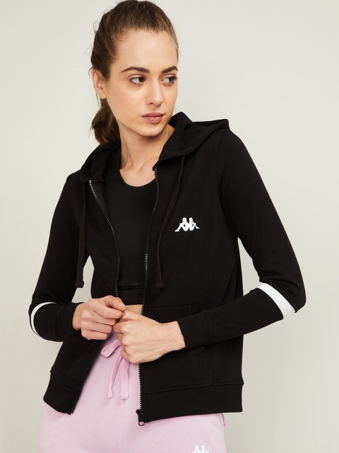 

Kappa Women Black Sweatshirt