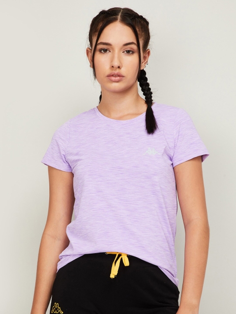 

Kappa Women Purple T-shirt