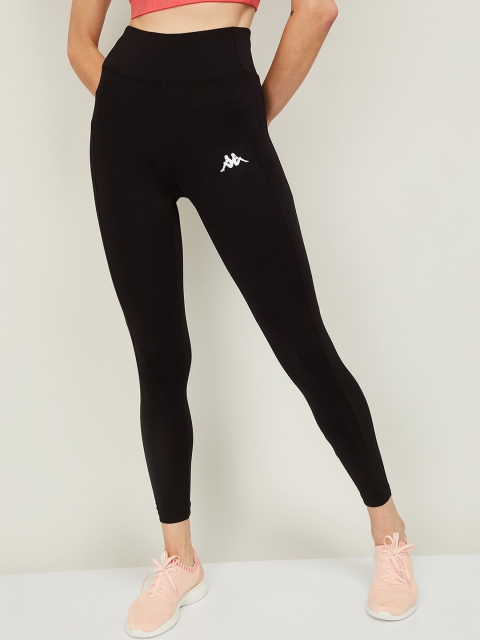 

Kappa Women Black Solid Tights