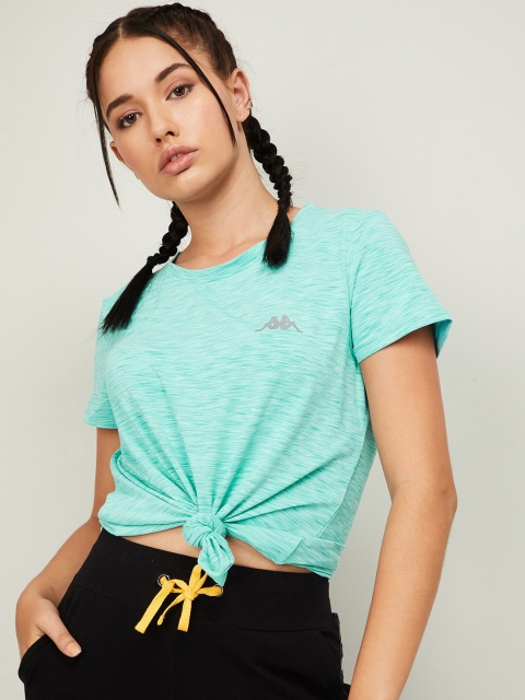 

Kappa Women Blue T-shirt