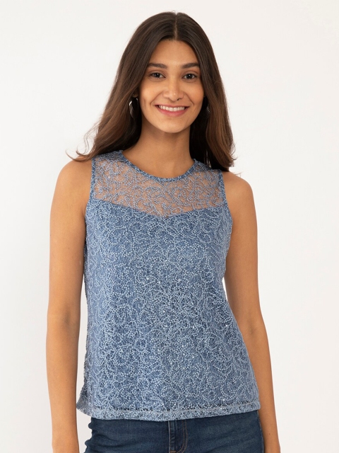 

Zink London Blue Regular Top