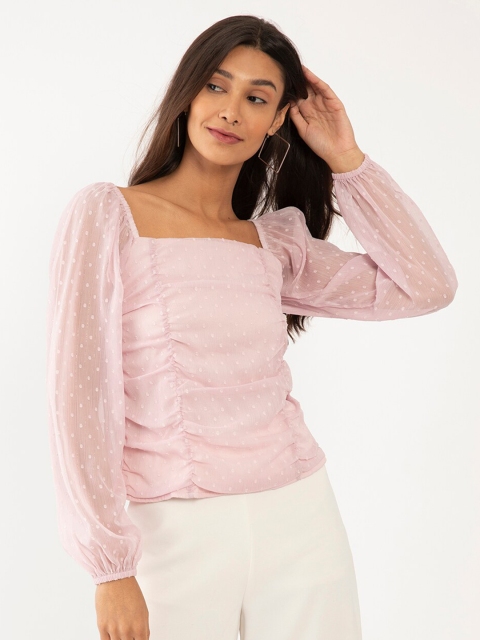 

Zink London Pink Regular Top