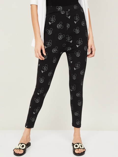 

Ginger by Lifestyle Women Black Printed Trousers