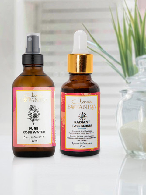 

Clovia BOTANIQA Women Set of 3 Ayurvedic Skin Care Combo 180gm, Transparent