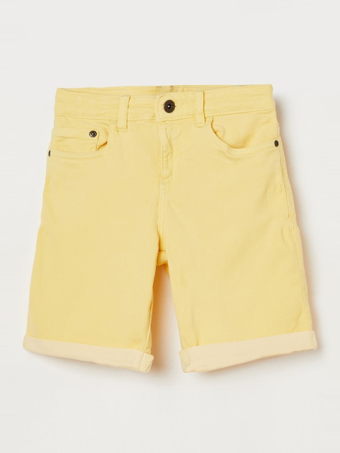 

Bossini Boys Yellow Regular Shorts