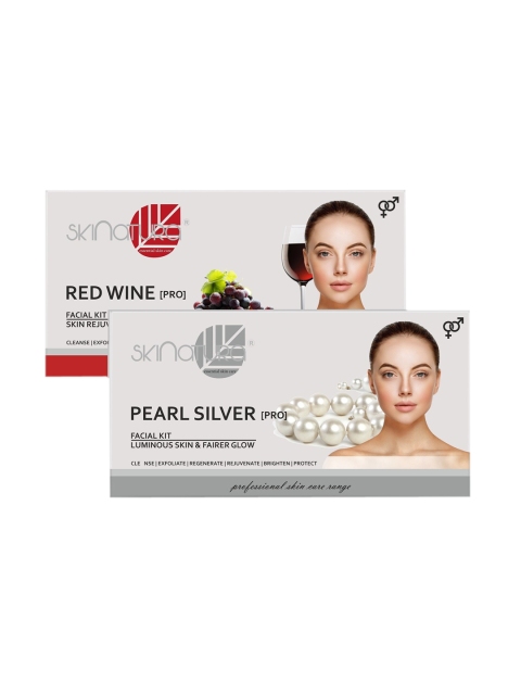 

Skinatura White Red Wine & Pearl Silver Facial Kit