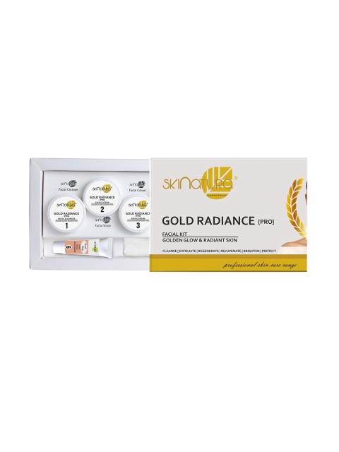

Skinatura Gold Radiance (Pro) Facial Kit For Golden Glow & Radiant Skin, White