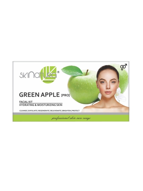 

Skinatura Green Apple (Pro) Facial Kit For Hydrating & Moisturizing Skin, White
