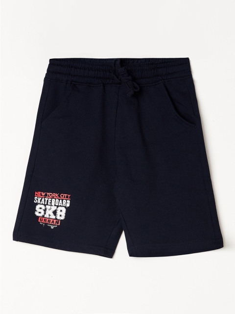 

Fame Forever by Lifestyle Boys Navy Blue Mid-Rise Regular Shorts