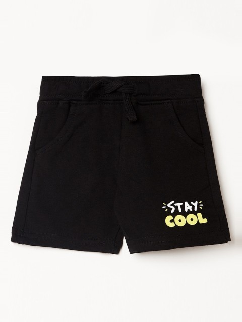 

Juniors by Lifestyle Boys Black Regular Shorts