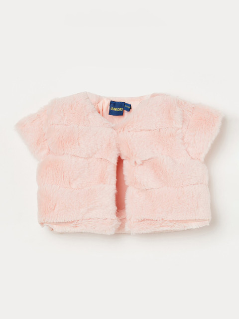 

Juniors by Lifestyle Girls Pink Crop Shrug