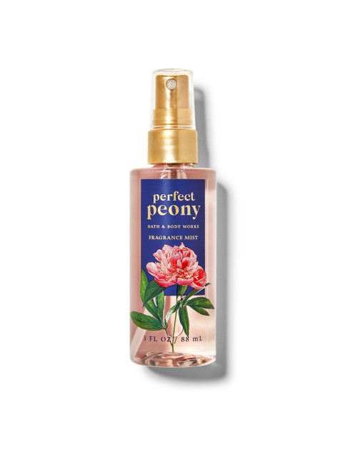 

Bath & Body Works Perfect Peony Travel Size Fine Fragrance Mist 88 ml, Pink