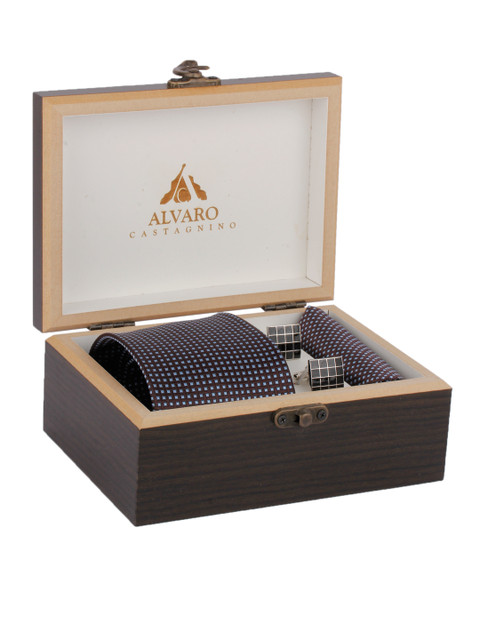 

Alvaro Castagnino Men Brown Accessory Gift Set