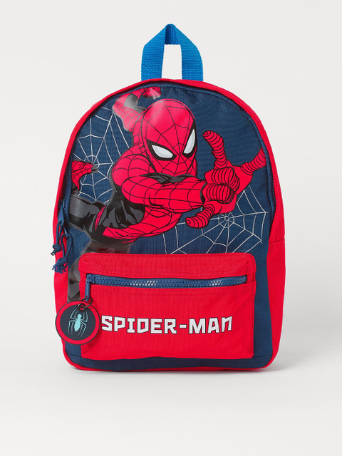 

H&M Boys Red & Blue Printed Backpack