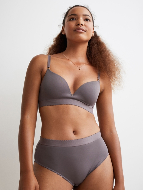 

H&M Womens Grey Push-up Bra