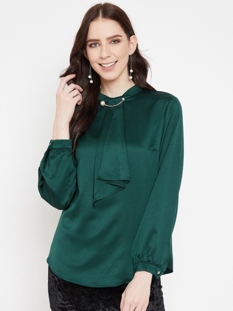 

Madame Green Studded Regular Top