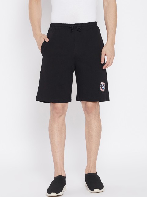 

Marvel by Wear Your Mind Men Black Avengers Regular Shorts
