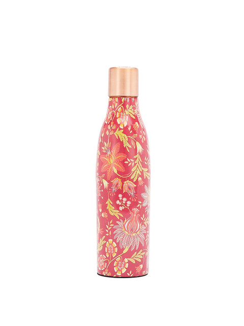 

Living scapes by Pantaloons Maroon & Yellow Enamelled Water Bottle