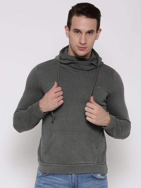 

ALCOTT Grey Hooded Sweatshirt