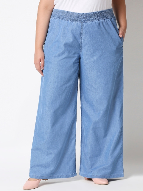 

X Claim Women Blue Flared High-Rise Jeans