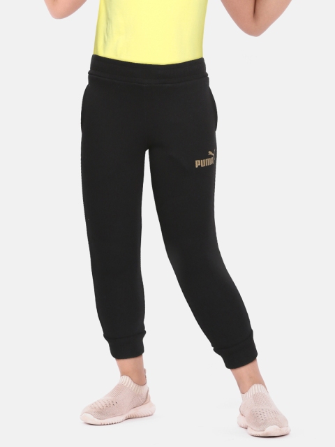 

Puma Girls Black Essential+ Knitted Sweat Pants