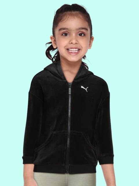 

Puma Girls Black Alpha Velour Jacket