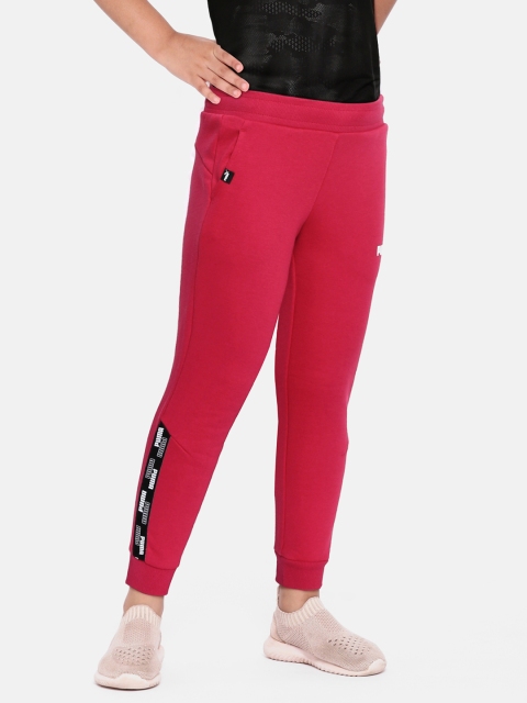 

Puma Girls Red Power Knitted Joggers