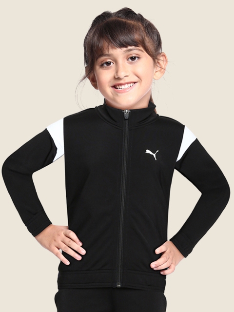 

Puma Girls Black Tricot Track Suit