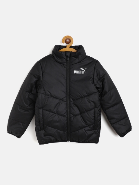 

Puma Boys Black Water Resistant Padded Jacket