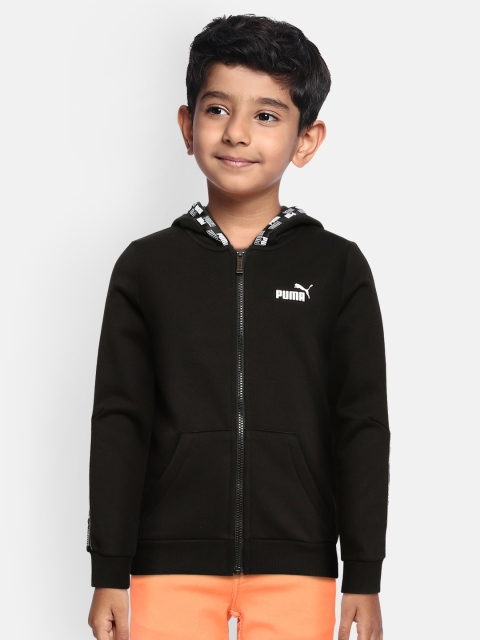 

Puma Boys Black Hooded Power Sweatshirt
