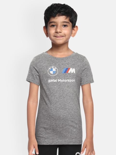 

Puma Unisex Kids Grey Brand Logo BMW M Motorsport T-shirt
