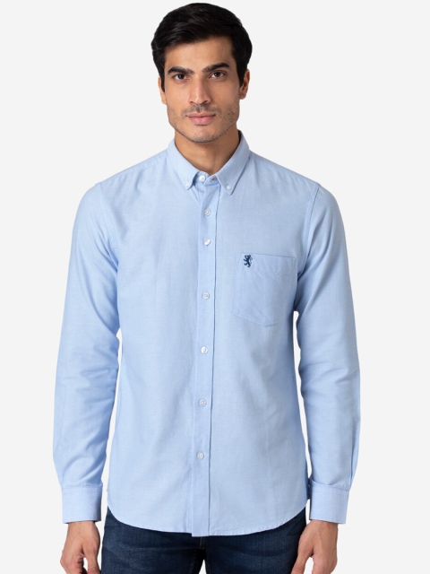 

Red Tape Men Blue Cotton Casual Shirt