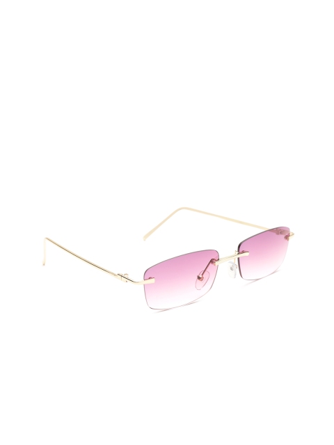 

Carlton London Unisex UV Protected Lens Rectangle Sunglasses, Pink