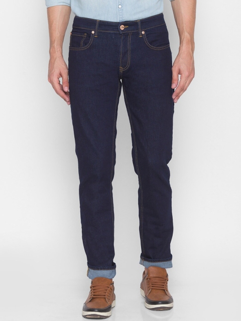 

SPYKAR Men Blue Relaxed Fit Pure Cotton Jeans