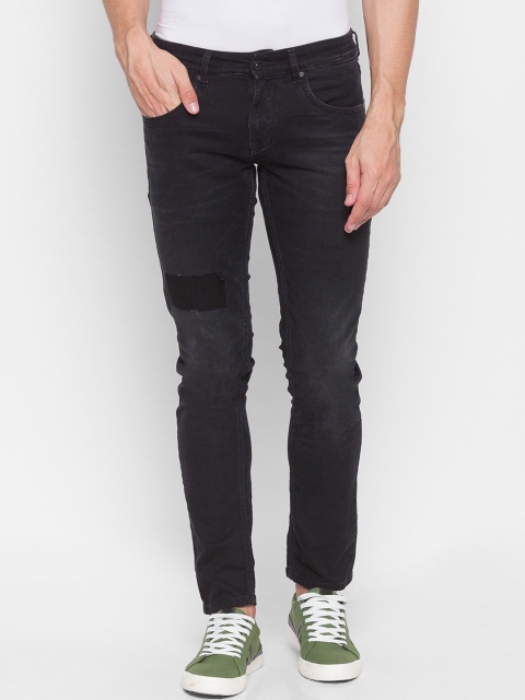 

SPYKAR Men Black Skinny Fit Low-Rise Jeans