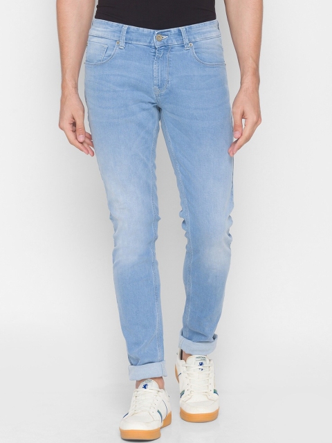 

SPYKAR Men Blue Skinny Fit Low-Rise Light Fade Jeans