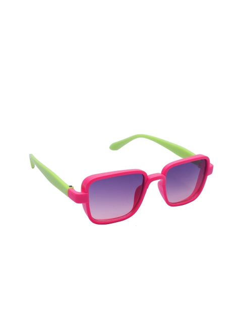 

Spiky Kids Purple Lens & Green Rectangle Sunglasses with UV Protected Lens KSI_CRIMS_VIO