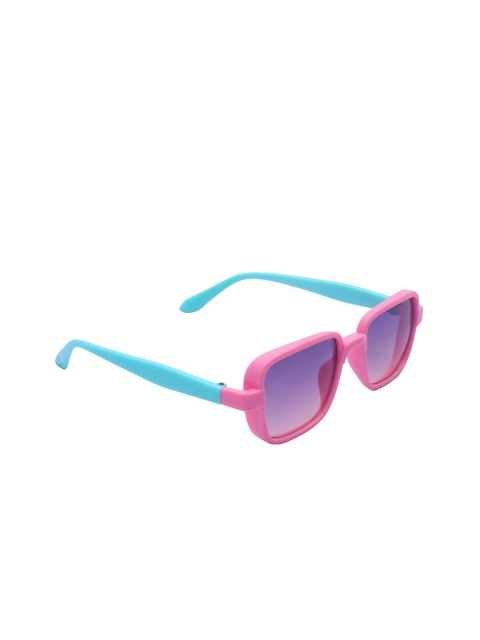 

Spiky Unisex Kids Purple Lens & Pink Sunglasses with UV Protected Lens-KSI_PINK_VIO