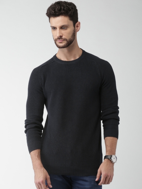 

ALCOTT Men Navy Blue Sweater