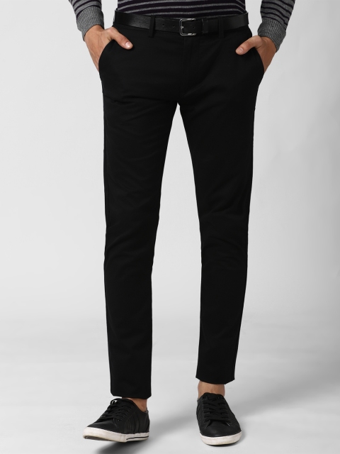 

Peter England Casuals Men Black Skinny Fit Chinos Trousers