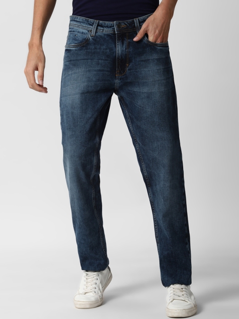 

Peter England Casuals Men Blue Classic Tapered Fit Light Fade Stretchable Jeans